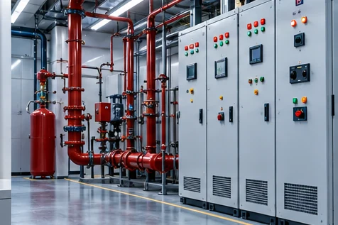 Electrical and MEP technical equipment visual.