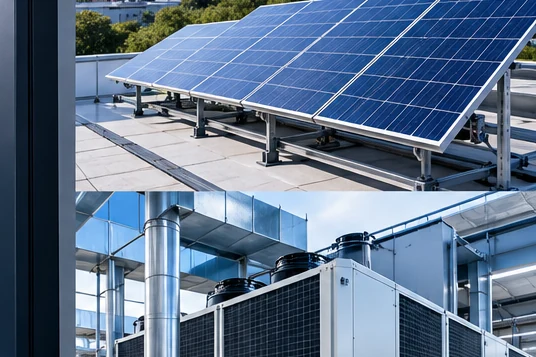 Power and UPS equipment supporting technology infrastructure.